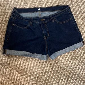 Old Navy Dark Wash Denim Jean Shorts